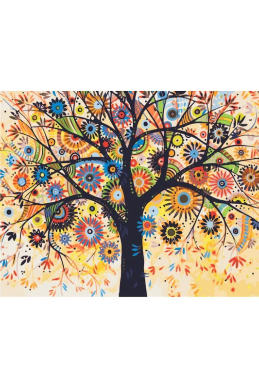 Sayılarla Boyama Seti Kasnaklı 40x50cm Boyalar Ve Fırçalar Dahil "kayık"